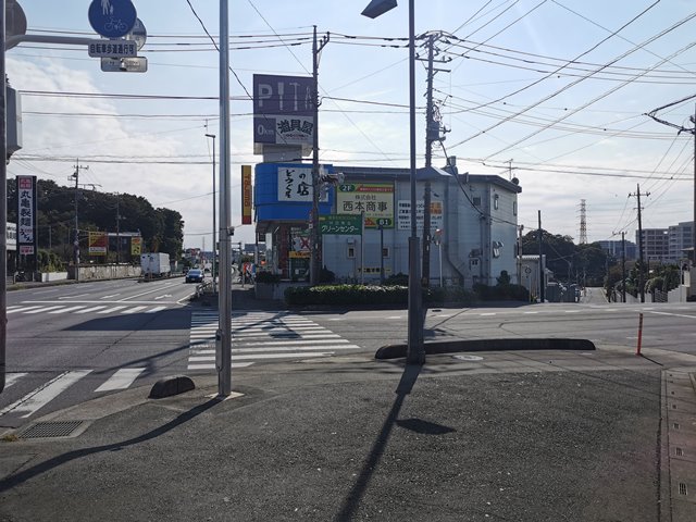 ゴミ、不用品持込122号線を南下